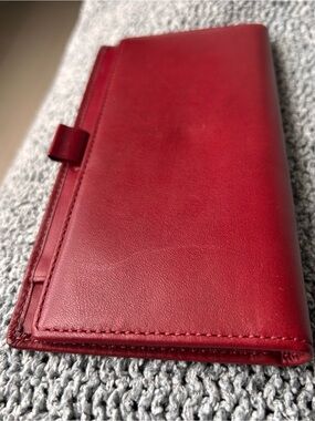 Vintage Coach checkbook wallet
